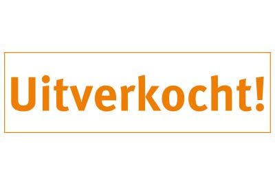 Uitverkocht in augustus 2023